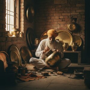 brass utensils making