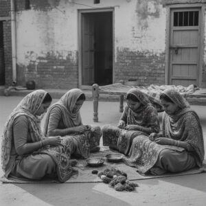 fulkari making