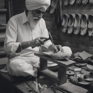punjabi jutti making